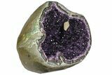 Gorgeous, Amethyst Geode with Calcite - Uruguay #140523-2